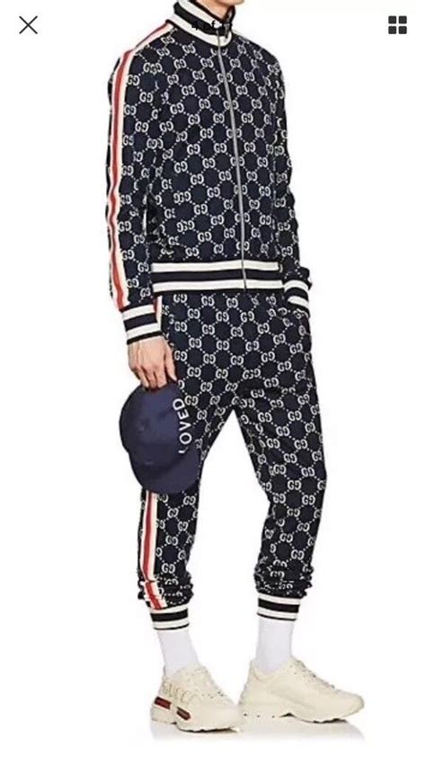 gucci trainingsanzug|gucci jacquard tracksuit.